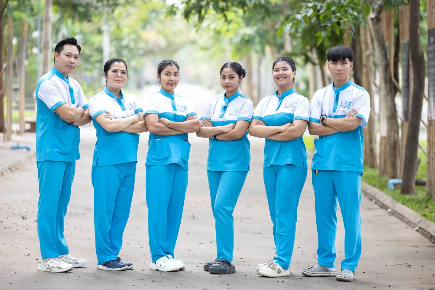MUCH Mobile Healthcare nursing team in Cambodia
